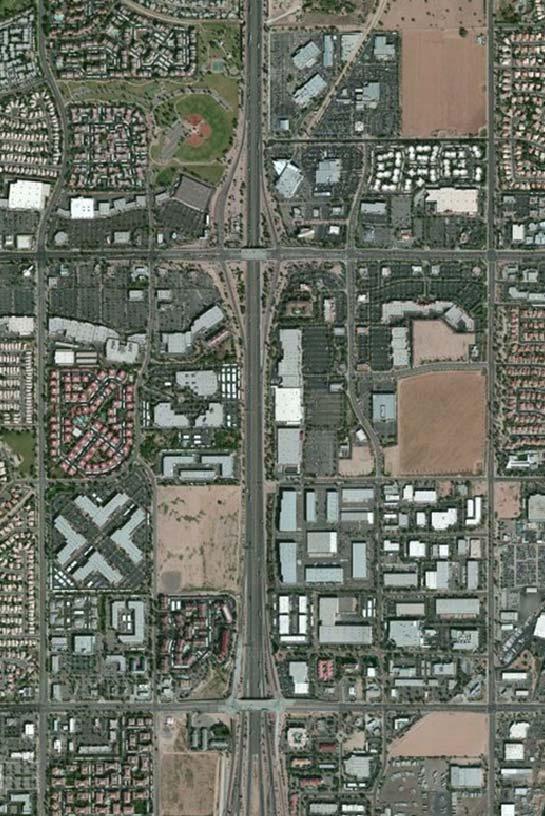Potential Diverging Diamond Interchanges The TUDIs at Elliot Road, Warner Road, Ray Road, and Chandler Boulevard could be converted to DDIs (Exhibit 6).