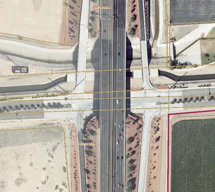 Thomas Rd HOV Lanes S t o r m D r a i n NOTE: Blue lines identify development or subdivision