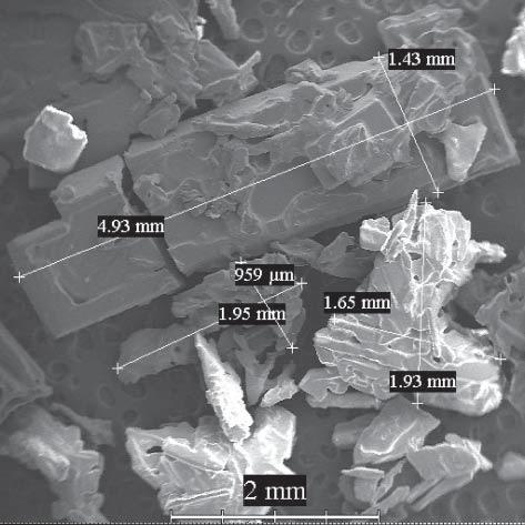 A. B. Fig. 3. Pictures of crystals of potassium nitrate obtained in series A and B, respectively. Fig. 4.