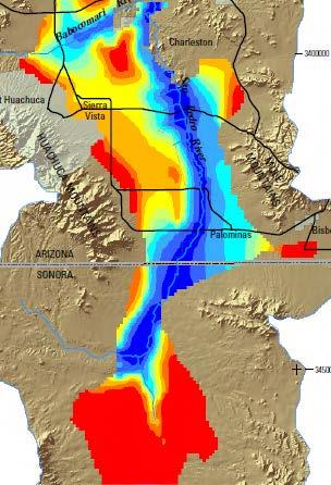 USGS Groundwater Capture Map From