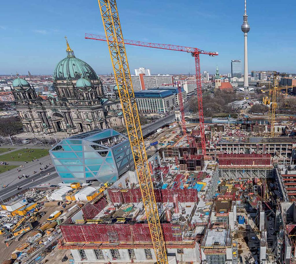 Project Examples MAXIMO in Use "Humboldt Forum" City Palace, Berlin, Germany For the reconstruction of Berlin's City Palace, PERI supplied cost-effective formwork and scaffolding solutions from one