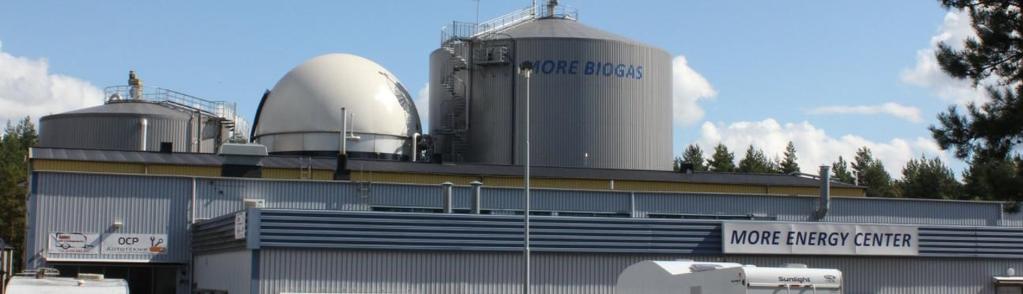 CApure for biocng Case study: More Biogas 29 shareholders, 18 of which are local farmers Located in Kalmar, Sweden and operational since late 2014