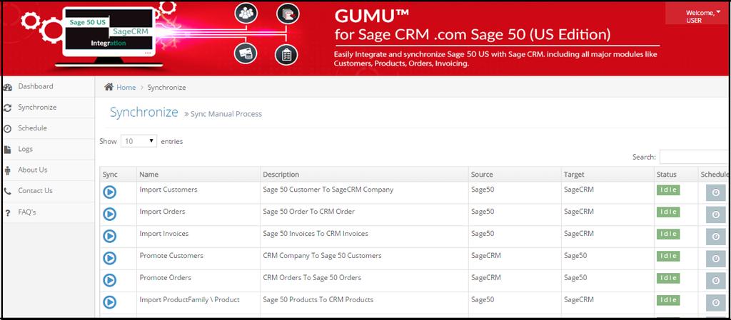 GUMU for Sage CRM with QuickBooks Integration GUMU for Sage CRM with QuickBooks Integration has immense potential as it transforms handy Accounting software into a powerhouse of insights by linking