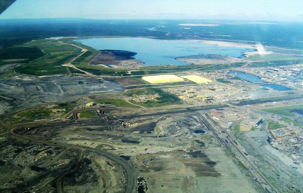 AND WASTE IS HERE: Syncrude