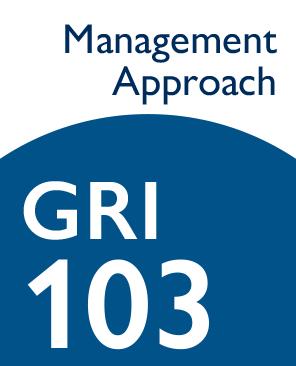 Using GRI 103: Management Approach Generic format, and can be applied to a wide variety of