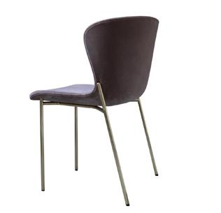 retardant), fully upholstered incl.piping. Piping colour always same as back material. Frame available in powder coated or BRASS plated steel. CHROME finish available on request. Incl.