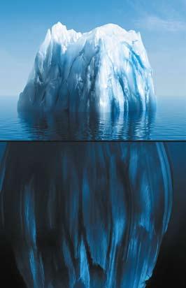 5 The benefits of action Sea ice reflects energy from the sun back into space, whereas the sea itself absorbs energy.