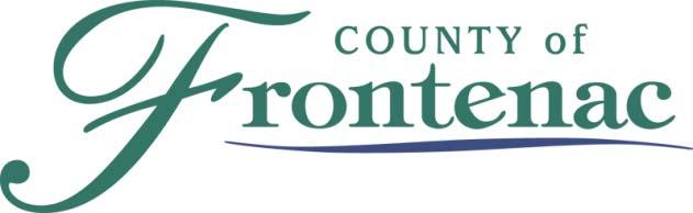 Report 2016-072 Council Recommend Report To: From: Prepared by: Warden and Members of Council of the County of Frontenac Kelly J.