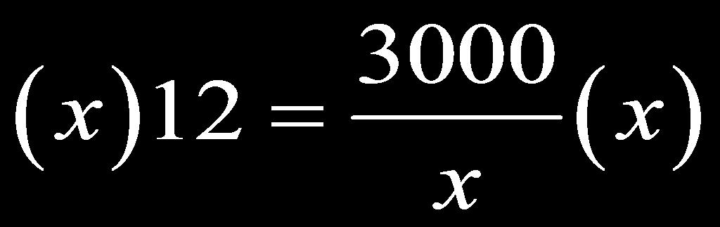 Because x is currently a denominator, we need