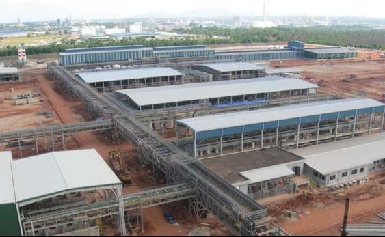 The Lynas Advanced Materials Plant (LAMP) is 0.8km wide (N-S) and 1.