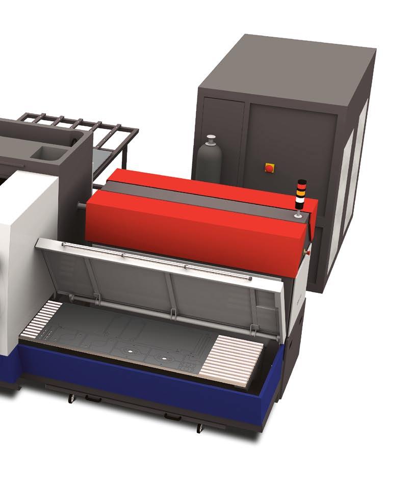 Material flow and processing concept ByVention s integrated sheet feeder ensures continuous processing.
