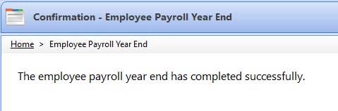 You must click the checkbox to the left of Check here to enable the Finish button and continue the employee payroll year end process in order to continue.