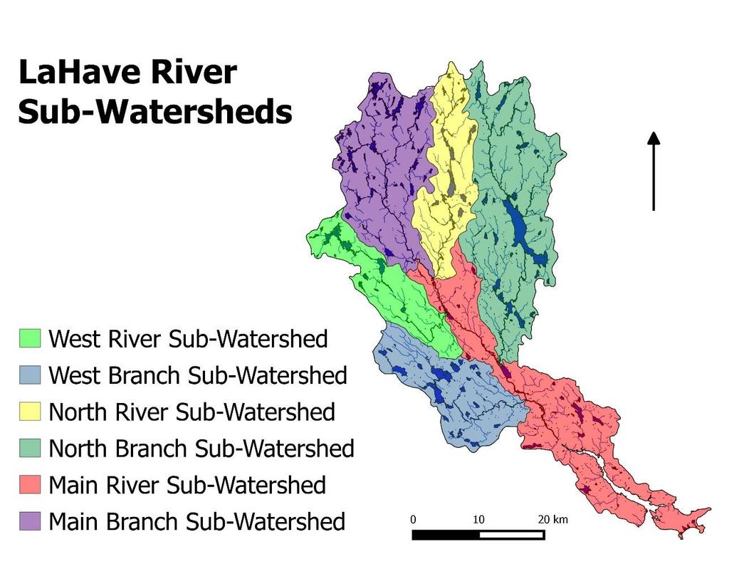 LaHave River Sub-watershed Fish Habitat Restoration Plans One of the goals of the LaHave River Watershed Project is to develop a comprehensive watershed management plan, which addresses land and
