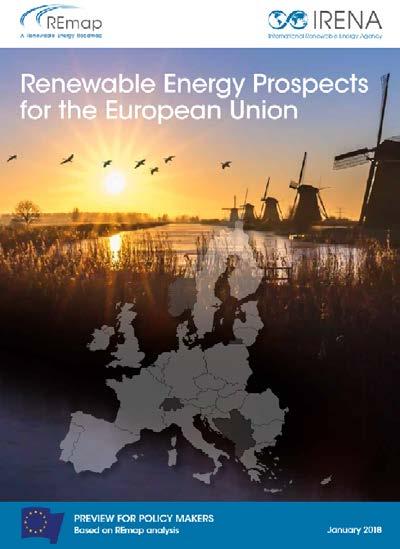 REmap analysis for the European Union #REmap Background: In 2014, the European Council agreed on 2030 climate and energy targets, including a minimum of 27% renewables Discussions on the Clean Energy