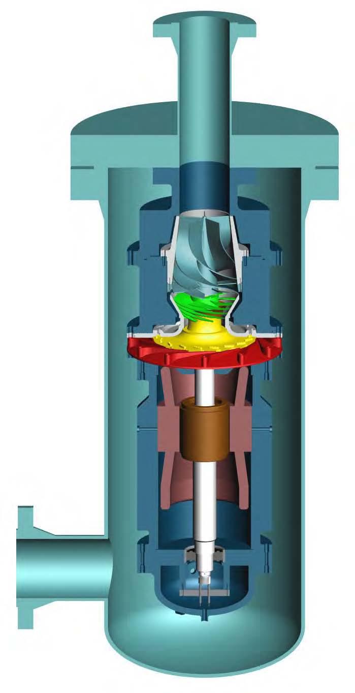 Existing Field Proven Two-Phase Expanders Cross section of a Two-Phase LNG