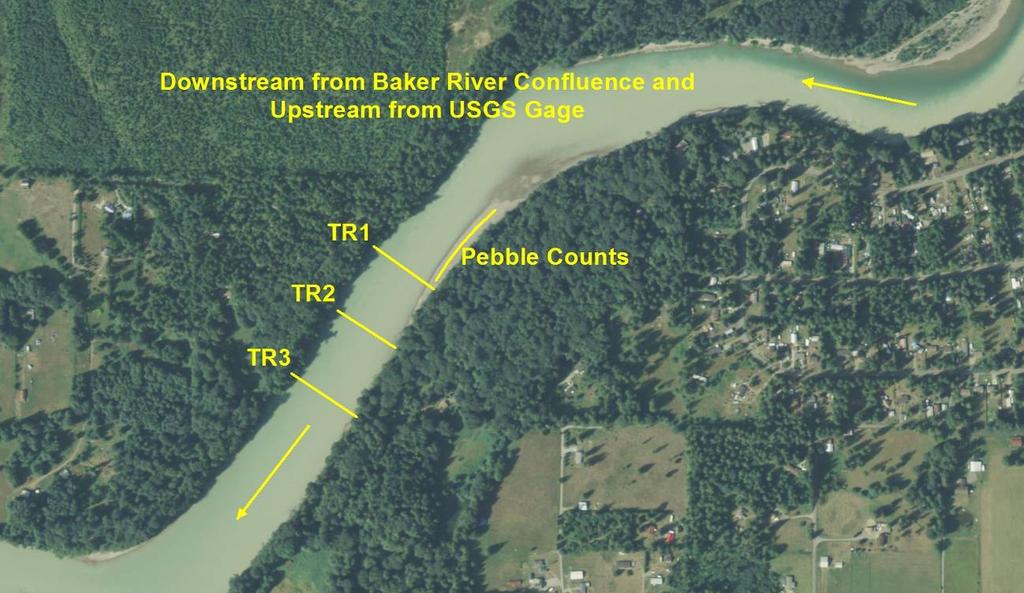 upstream from Baker River Confluence, Site A. Figure 13.