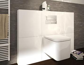 JACKOBOARD Sabo is a complete assembly kit for cladding WC wall