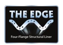 THE EDGE is 10 times stiffer and 5 times stronger than traditional steel liner plate.