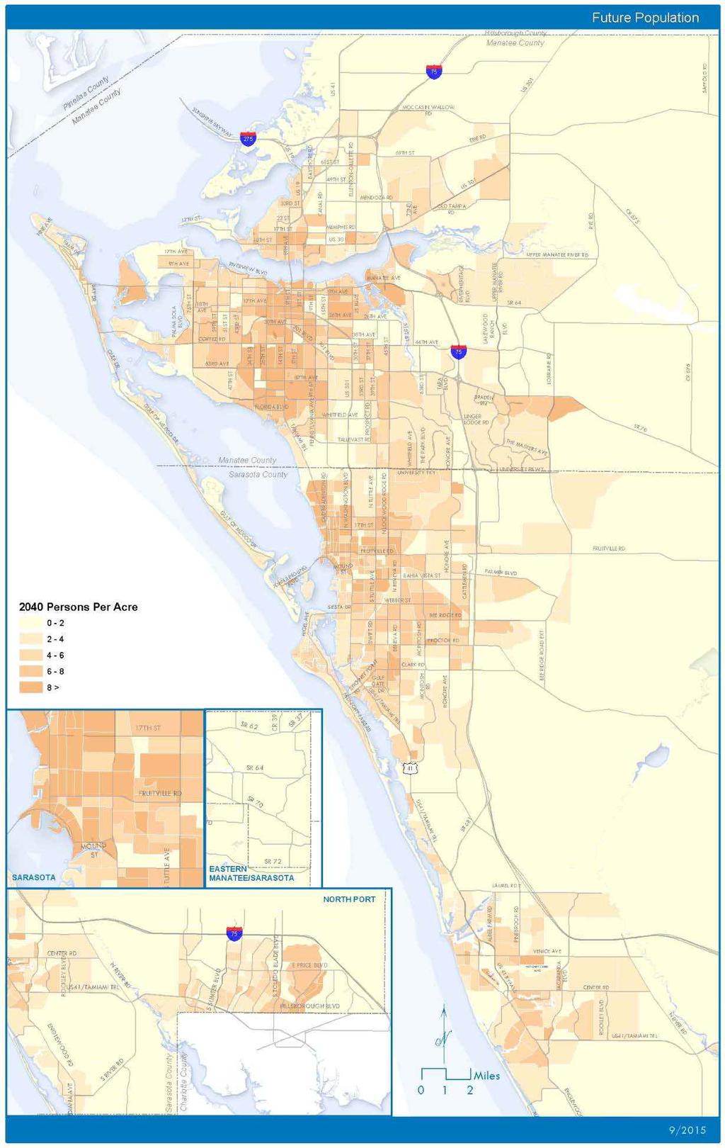 Figure I-3: 2040 Sarasota/Manatee Population 7