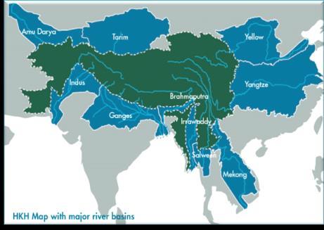 Hydrological Parameters of Principal Rivers of Hindu Kush Himalaya River Name Length (km) Mean Discharge (m³/s) Glacier Melt in River Flow (%) Yangtze 6,300 34,000 18.