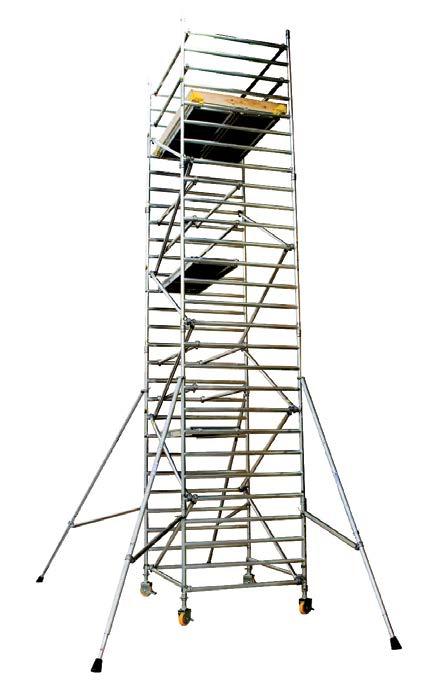 CLIMA 3T Mobile Aluminium Tower with Climbing Frame