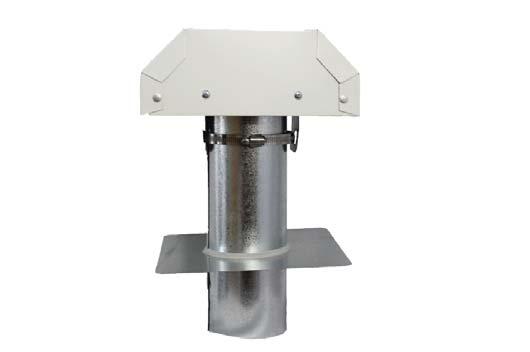 IB Dryer Vent / Exhaust Vent The IB Dryer / Exhaust vent is a heavy-duty metal twopiece general purpose roof exhaust vent consisting of a Kynar 500 fi nished vent hood with internal backdraft dampers