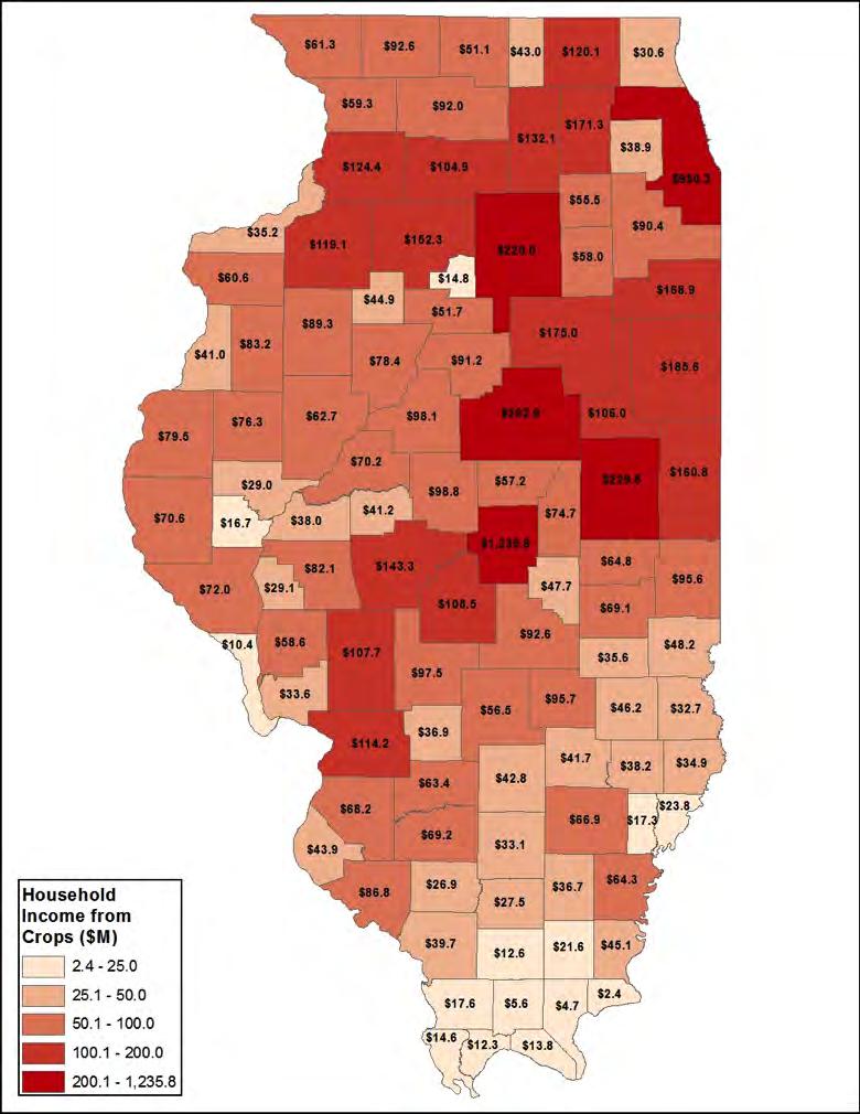 County Level Results Figure 48, County Household Income Derived