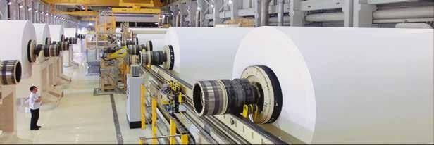 PAPER MACHINE AND WINDER HANDLING AND STORAGE SYSTEMS