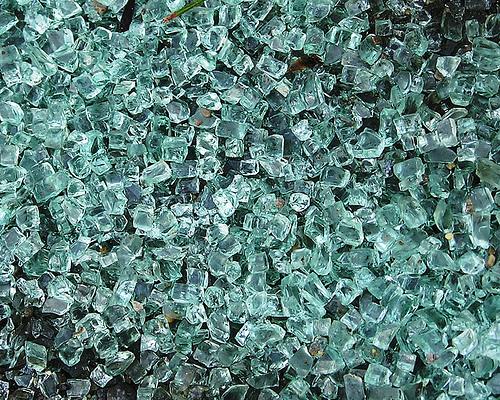 Toughened glass Sheets of glass are heated to about 700º C in a furnace, then chilled rapidly by cold air blown onto both surfaces.