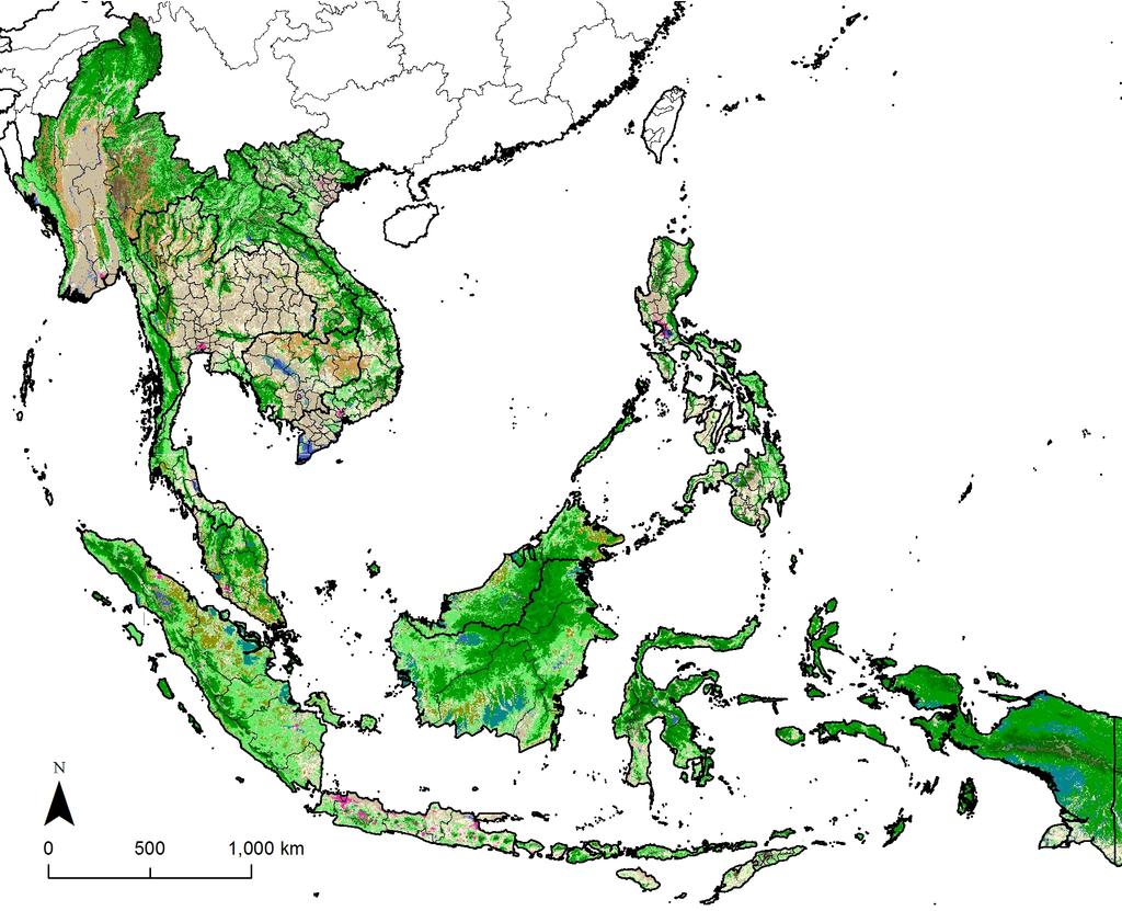 4 4 Current Vegetation in South East Asia