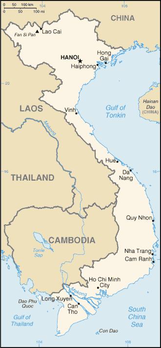 General Information Vietnam, officially the Socialist Republic of Vietnam, is the easternmost nation on the Indochina Peninsula.