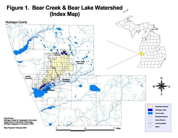 Bear Creek/Bear Lake Upper Watershed Information and Education Plan Addressing Stormwater Pollution Prevention and the Muskegon Lake Area of Concern Eutrophication Beneficial Use Impairment (BUI) 1.