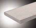 Available in Grey 5/4 Plank Actual dimensions 1" x 5-7/16" 2x6 Plank Brushed surface provides