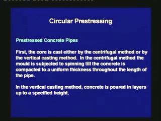 IS: 784-2001 (Prestressed Concrete Pipes (Including Specials) Specification), provides guidelines for the design of prestressed concrete pipes, with the internal diameter ranging from 200 mm to 2500