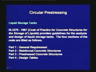 (Refer Slide Time 31:18) IS: 3370 1967 (Code of Practice for Concrete Structures for the Storage