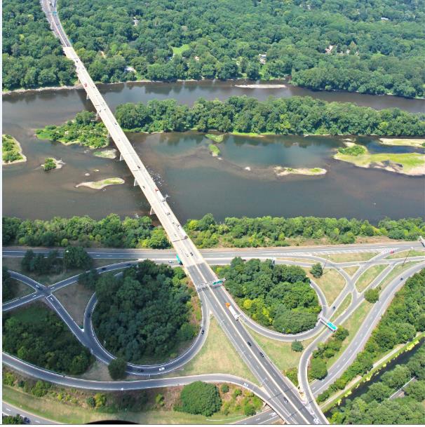 1. OVERALL PROJECT BACKGROUND The Delaware River Joint Toll Bridge Commission (DRJTBC) proposes improvements to the Scudder Falls Bridge over the Delaware River and 4.