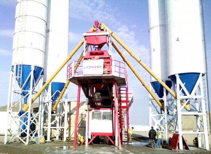 MOBILE CONCRETE PLANTS In addition to the cement silo which