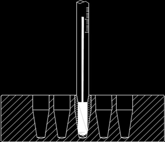 Section 4 Operation Guide Fig. A. Thermometer Olefin oil Cone-shaped c) Press the Set and key at the same time for 3 seconds to enter temperature calibration mode. At this point, is displayed.
