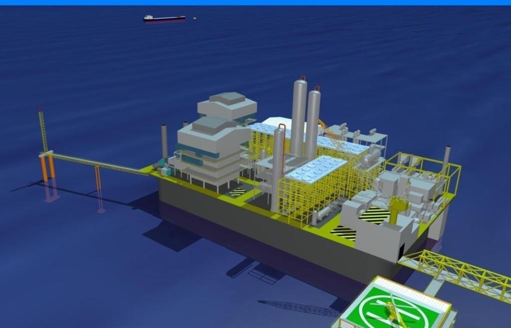 Tassie Shoal Methanol Project (TSMP) Main Elements Methanol Storage inside CGS Product loadout via SPM avoids jetty and tugs Separate
