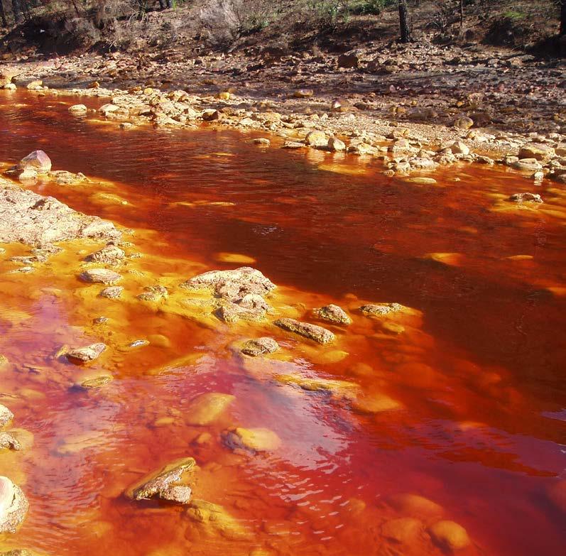Formerly Acid Mine Drainage (AMD) Not restricted to mines Weathering of sulfide minerals, particularly pyrite Rio Tinto, Spain (photo) Sulfur Creek, Global