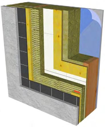 Heavy Weight Cladding (Stucco) Watch Now at ROCKWOOL.com 2 2. Install sheathing. 1 3 1.