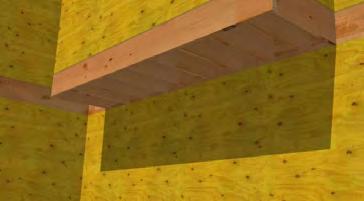 2. Install ROCKWOOL COMFORTBATT in the cantilevered floor joist