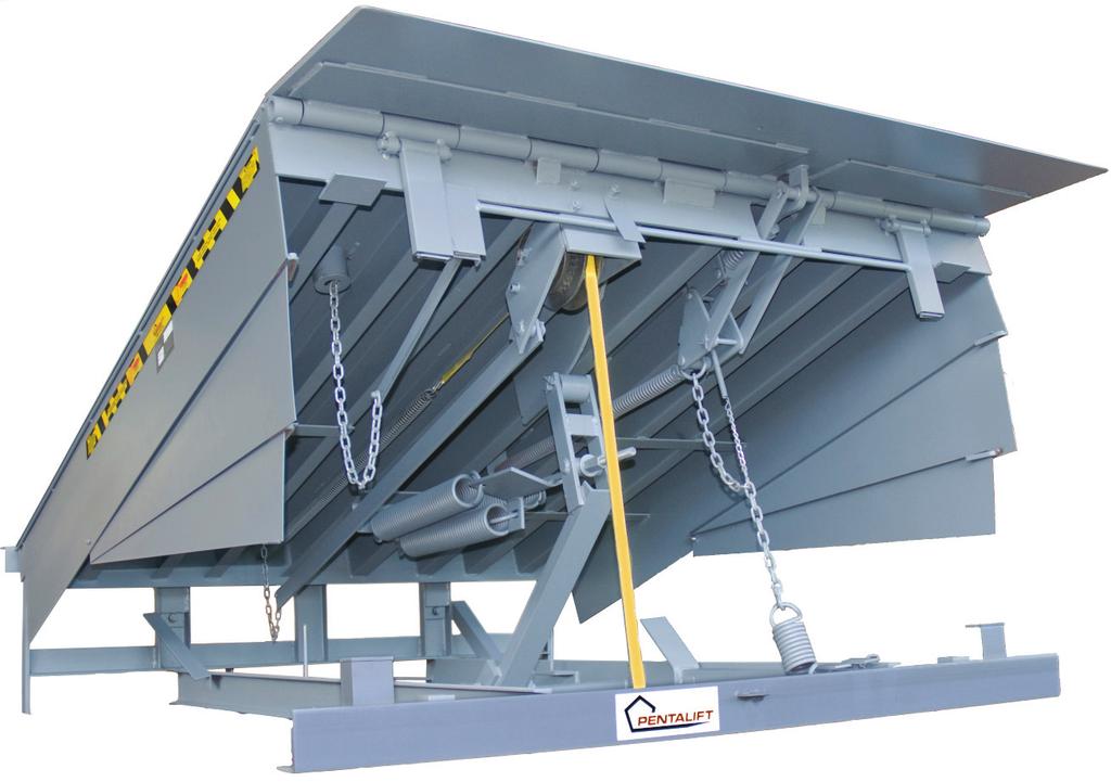 Series MD Mechanical Dock Leveler The Pentalift Series MD Mechanical Dock Leveler offers many beneficial operational and safety features. These features are shown on the following pages.
