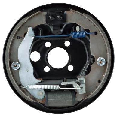 AV04655 A closer look: drum brakes Reduce noise and binding at pivot points. Reduce return spring noise. Reduce friction and noise against backing plate. Eliminate adjusting screw seizure.