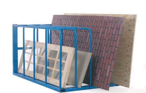 UK MANUFACTURED Bar and Sheet Racking and Storage Sheet Racking Designed for the vertical storage of sheet materials. This all welded unit is available with a choice of 4-10 bays.