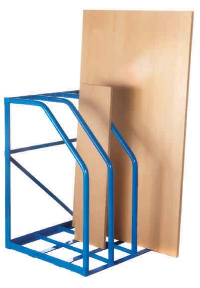 UK MANUFACTURED Vertical Sheet Rack 237 Designed for vertical storage of variable height sheet materials.