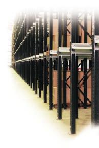 Palletstor drive-in racking Palletstor drive-in racking provides a highly space-efficient solution to the storage and throughput of palletised goods.