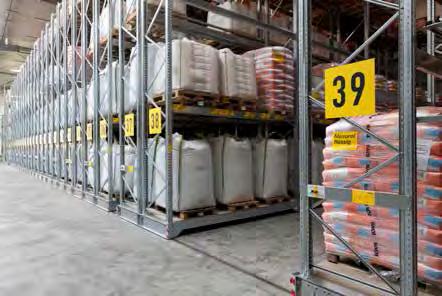 Loading and unloading on the same side Can be operated with a reach truck and / or counterbalanced forklift Mobile Pallet Racking - MOVO - electronic aisle movement Mobile pallet racking is a remote
