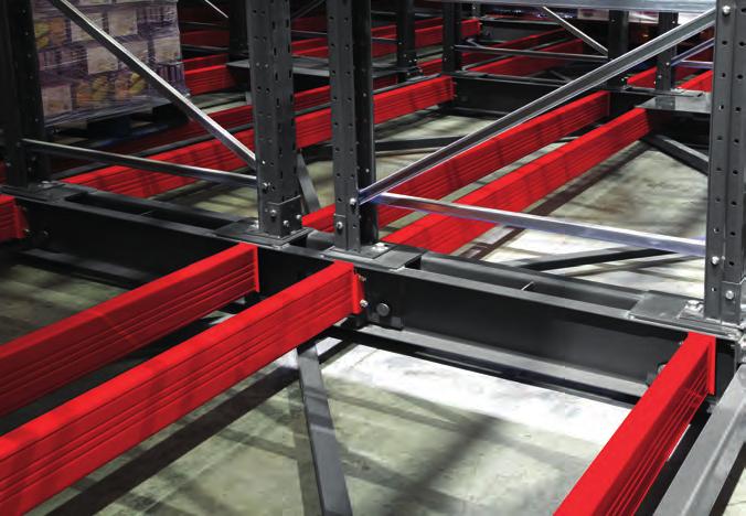 Guide rails are usually positioned at the front and back of the bases and have a single central groove to accommodate the guide wheel.