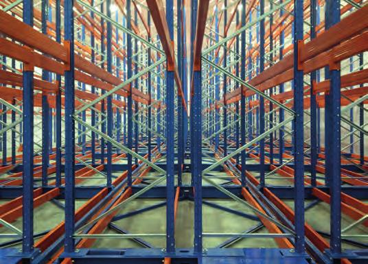 The very high density of storage provided by mobile racking and its single operating aisle maximises the capacity within the smallest possible